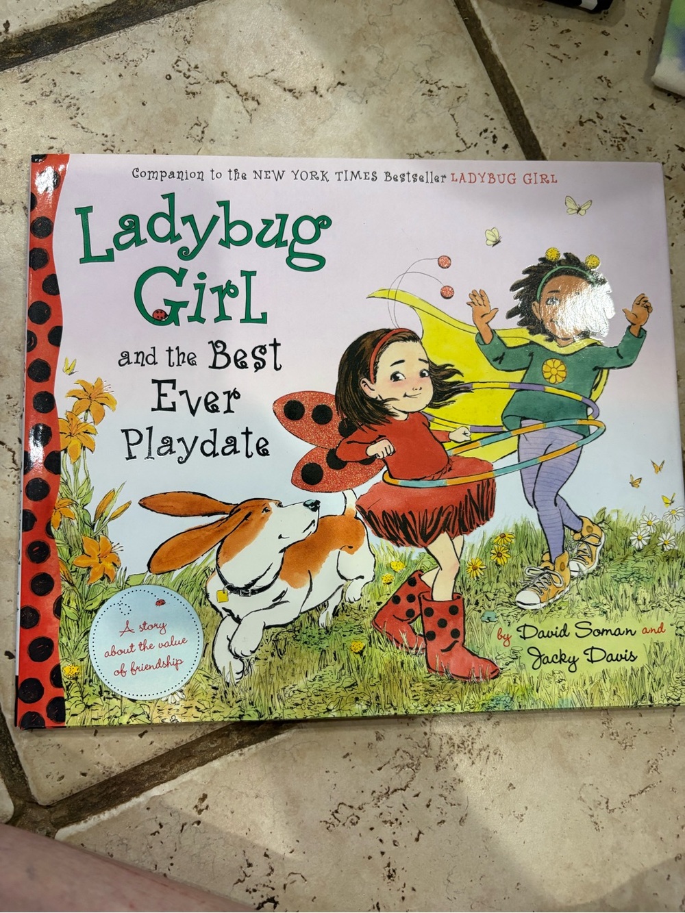 Ladybug Girl and the Best Ever Playdate - Picture Book (Red, Green)